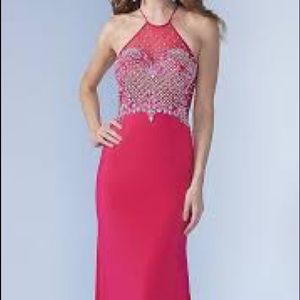 SPLASH PROM/MARDI GRAS DRESS (Landa Designs)